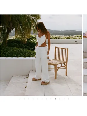 SABO Skirt Ginny Top in white small thumbnail 3