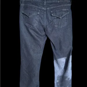 vintage 7 for all mankind low rise boot cut dark jeans 30 waist 28 inseam thumbnail 2
