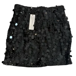 Kate Kasin medium sequin stretch mini skirt bodycon SK 2814 thumbnail 13