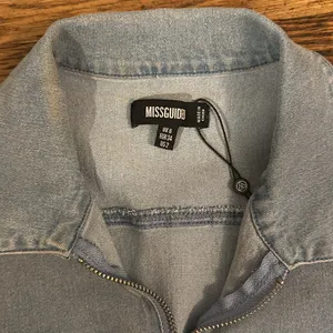 Misguided Denim Romper thumbnail 2