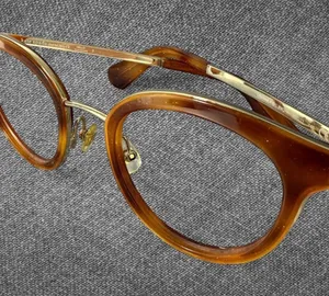 Kate Spade New York Brown Gold Eyeglass Frames FRAME ONLY thumbnail 1