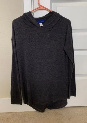 Unique Vintage 3 for $15! vintage simply styled gray hoodie thumbnail 1