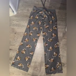 Vintage Y2K Old Aeropostale Lounging Pants - Monkey Catching Snowflakes thumbnail 5