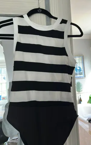 Stripped Bodysuit  thumbnail 1