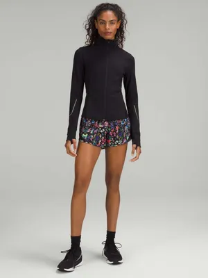 Lululemon Hotty Hot Low-Rise Lined Short 4" Flowerscape Multi Size 6 thumbnail 3