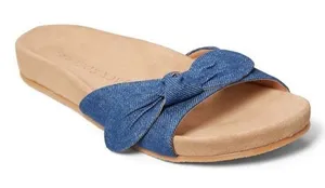 Jack Rogers Dorothy Bow‎ Slip On Footbed Sandals Size 10 thumbnail 1