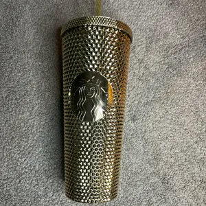Starbucks limited edition gold spiked cup thumbnail 4