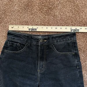 Velez Wide Leg Jeans Women’s 6 Washed Black Y2K Grunge Skater Streetwear Goth thumbnail 8