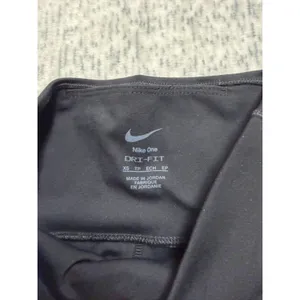 Nike One Dri-Fit‎ HR 7/8 Wrap Tight Womens Black Leggings XS NWT- retagged thumbnail 3