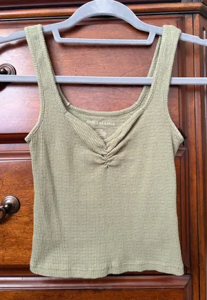 American Eagle Green tank top thumbnail 1