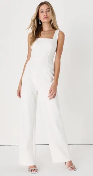 Ivory Jumpsuit thumbnail 1