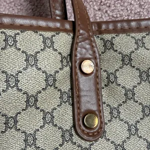 Brown Patterned Tote Bag thumbnail 4