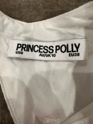 Princess Polly Backless White Top thumbnail 4