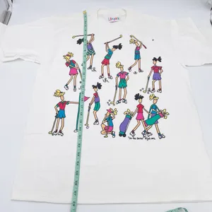 Vintage Juli 1992 Graphic Tee On the Course Women's Golf Cotton Size Medium NWT thumbnail 12