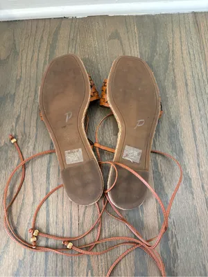 Tory Burch Basketweave Espadrille Wrap Sandal Size 7 thumbnail 6
