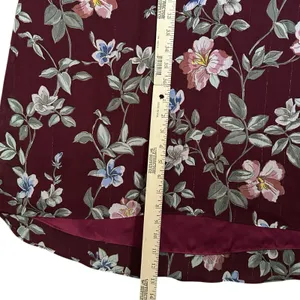 TOMMY BAHAMA Women's Painted Petal Midi‎ Floral Dress Metallic Embellished XS thumbnail 5