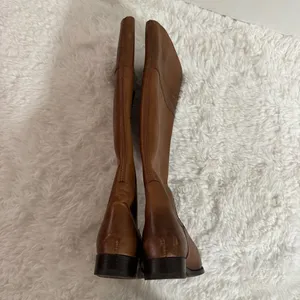 Frye Brown Leather Knee High Cowgirl Boots Size 6.5 thumbnail 9