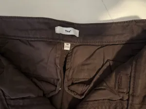 Aritzia TNA Cargo Brown Pants thumbnail 3