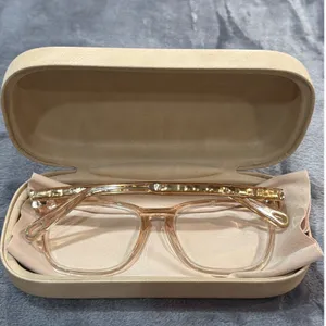 Chloé Eyeglasses Womens Honey Transparent Gold Square CE2740 53-16-140 thumbnail 10