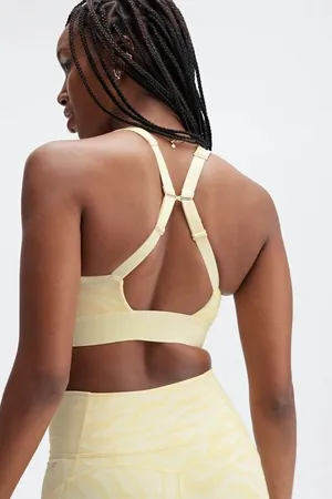 Fabletics Buttermilk Zebra Print All Day Everyday Bra Size XS thumbnail 6