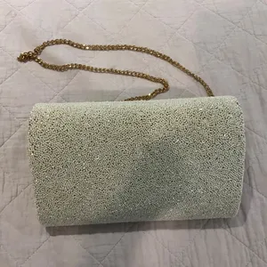 PRETTY ROBES Custom Hand Beaded Clutch Bridal Wedding Bride Bag thumbnail 8