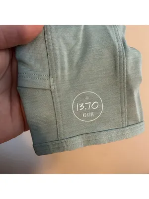 Allbirds Quarter Zip Pullover Natural Run Mid Layer Green Hush Athleisure Casual thumbnail 5