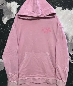 Divided Pink Puff Print Tell Me Something New Hoodie thumbnail 3