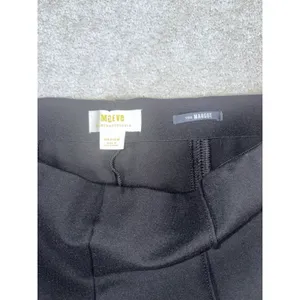 Maeve Anthropologie The Margot Kick-Flare Cropped Pants Black Women's Medium thumbnail 3