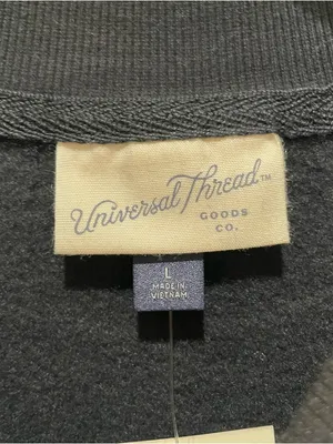 Universal Thread Party Graphic Sweatshirt Black Women Size Large Pullover thumbnail 5