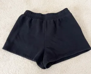 Victoria’s Secret Black Fleece Shorts! thumbnail 3
