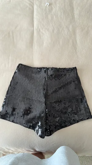 Abercrombie Stretch Sequin Micro Shorts thumbnail 3