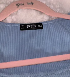 SheIn Baby Blue Body Suit thumbnail 5