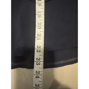 Tommy Hilfiger Blouse Medium Ruffle Top Long Sleeve Blue Preppy Office Work Wear thumbnail 12