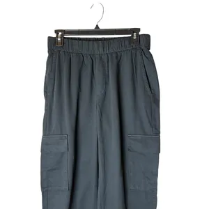 Gap Cargo Pants Women Small Black Elastic Waist Broken Twill Utility Streetwear thumbnail 4