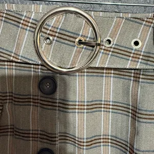 For Love And Lemons Gray Plaid Mini Skirt thumbnail 6