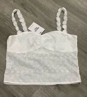 Princess Polly White Tank Top thumbnail 2