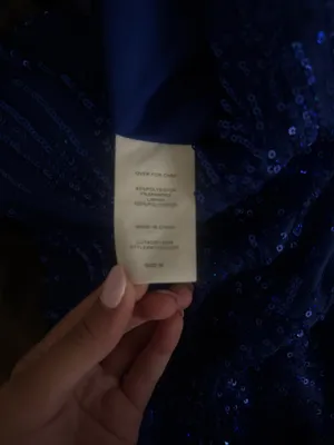 Blue Windsor Prom Dress Sequin thumbnail 4