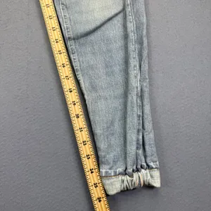 Rag & Bone Miramar Jogger Women XS Light Wash Trompe‎ L'oeil Denim Print Pants thumbnail 7