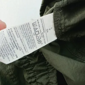 Old Navy Womens Olive Green Quick Dry Cargo Joggers Ankle Zip Pants Size Small thumbnail 6