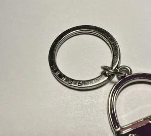 Relic Brand Keychain with Purse / Bag charm in Purple / Silver Tone thumbnail 3