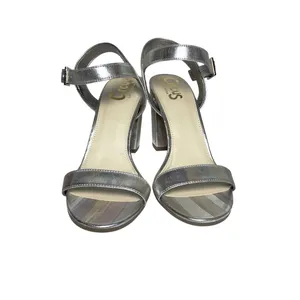 Circus by Sam Edelman Esther Mixed Metallic Striped Ankle Strap Heels thumbnail 3