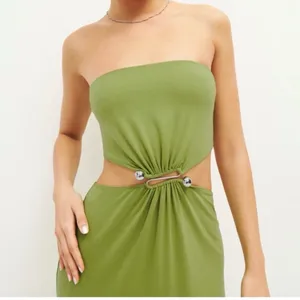 reformation amaia dress tencel thumbnail 5
