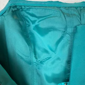 Adrianna Papell Teal Strapless Pleated Midi Dress Evening Formal‎ thumbnail 5