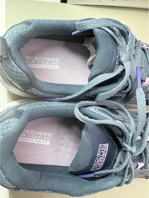 Athletic Shoes Women’s 7.5 Gray Purple Skechers Go Run Consistent Mesh thumbnail 8