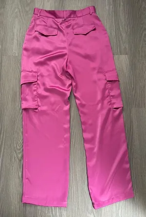 Dynamite Satin Cargo Pants thumbnail 6