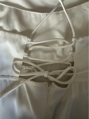 Hello Molly Elegant White Spaghetti Strap Maxi Dress thumbnail 5