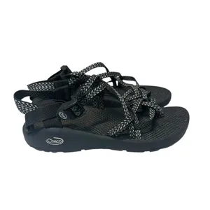 Chacos ZX/2 Classic Hiking Sandals Black White Women's Size 9 thumbnail 3