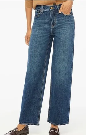 J. Crew Womens 90s Vintage Baggy Jeans 25 Bx737 thumbnail 1