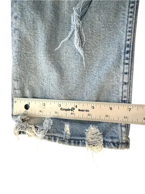 MOTHER Superior The Tomcat The Confession Distressed Women’s Size 29 High Rise thumbnail 17