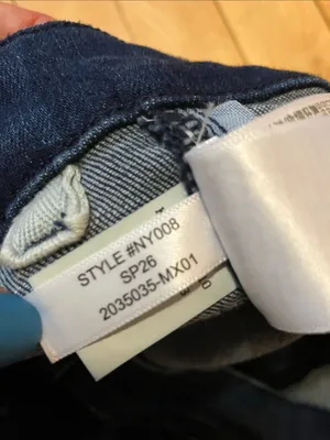 Madewell Emmy Wide-Leg Jeans Dark Wash Size 32 thumbnail 6